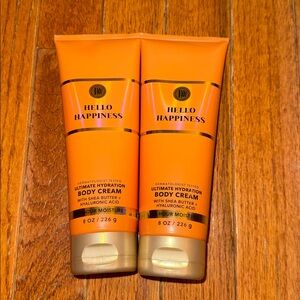 BBW 2pc Hello Happiness Body Cream